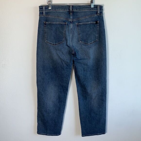 Joe’s Jeans The Niki Mid Rise Distressed Cropped Boyfriend Jeans Sz 30 - Picture 5 of 11